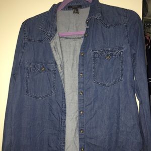 Denim shirt